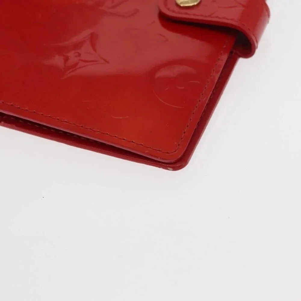 LOUIS VUITTON Monogram Vernis Agenda PM Day Planner Cover Red - Picture 8 of 16